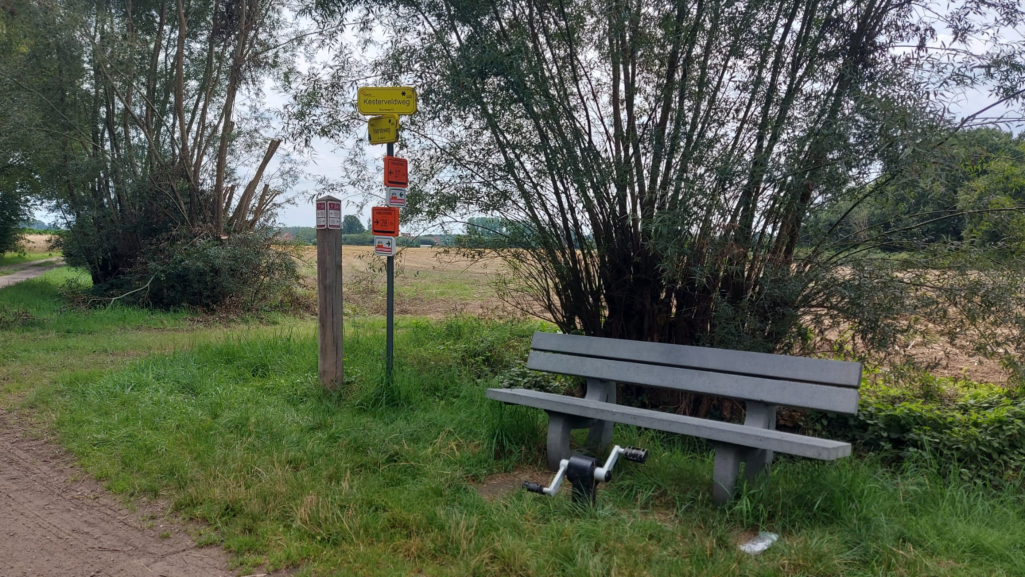 Verspreid over het centrum willen we meer rustpunten creëren