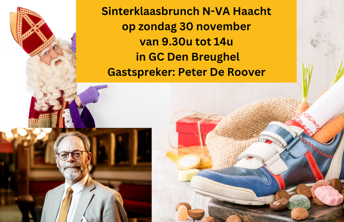 Sinterklaasbrunch N-VA Haacht met Peter De Roover