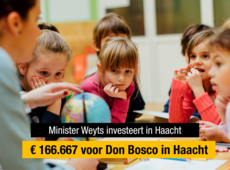 Ben Weyts (N-VA) investeert 166.667 euro in Don Bosco Haacht