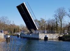 Nieuwe brug van Tildonk over het kanaal Leuven-Mechelen